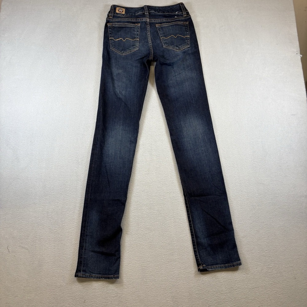 Red Engine Cinder Slim Straight Leg Jeans Womens 25 Dark Wash USA‎ Denim - Picture 2 of 12